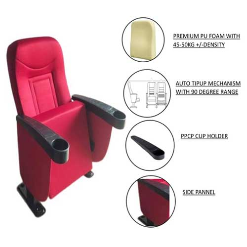 Back Push Auditorium Chair